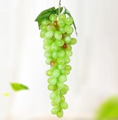 2 Trossen 85 Groene Druiven Simulatie Fruitsimulatie Druiven PVC met Crème Grape Shoot Props