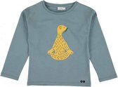 Trixie T-shirt Whippy Weasel Lange Mouwen Katoen Groen Maat 104