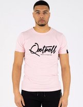 T-shirt quotrell Roze maat L