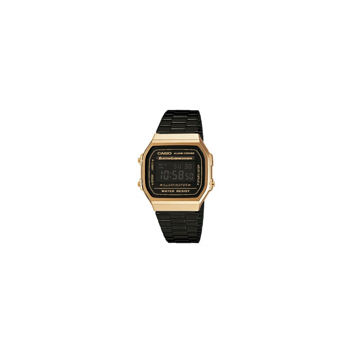Casio Vintage A168WEGB-1BEF Dameshorloge 36 mm - Zwart