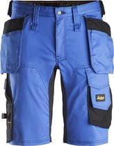 Snickers Korte Broek AllroundWork Stretch Holsterzakken 6141 - Mannen - Kobaltblauw/Zwart - 52