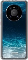 6F hoesje - geschikt voor Huawei P40 Pro -  Transparant TPU Case - Lets go Diving #ffffff