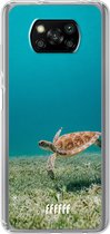 6F hoesje - geschikt voor Xiaomi Poco X3 Pro -  Transparant TPU Case - Turtle #ffffff