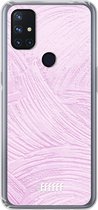 6F hoesje - geschikt voor OnePlus Nord N10 5G -  Transparant TPU Case - Pink Slink #ffffff