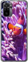 6F hoesje - geschikt voor Xiaomi Redmi Note 10 Pro -  Transparant TPU Case - Nemo #ffffff