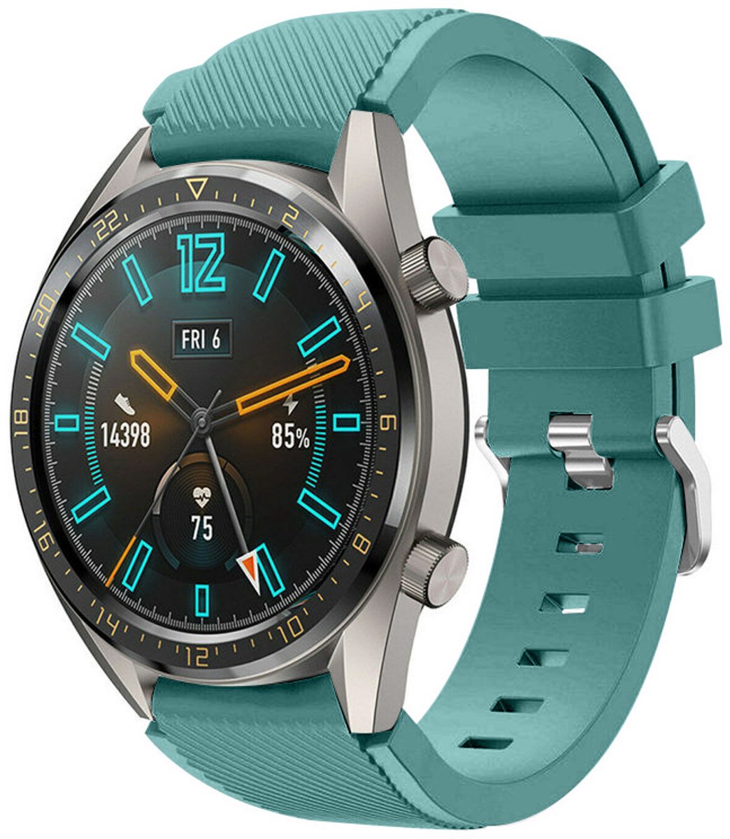 Siliconen band – geschikt voor Huawei Watch GT (46mm) – dennengroen