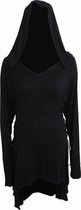 Spiral Korte jurk -M- GOTHIC ELEGANCE Zwart