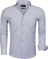 Overhemd Lange Mouw Alghero 65020 Navy