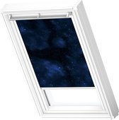 VELUX Origineel Verduisterend Rolgordijn (DKL) Wit Kozijn, PK10, Universe
