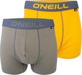 O'Neill Heren Boxershorts 2-Pack Olive & Gold | 900012