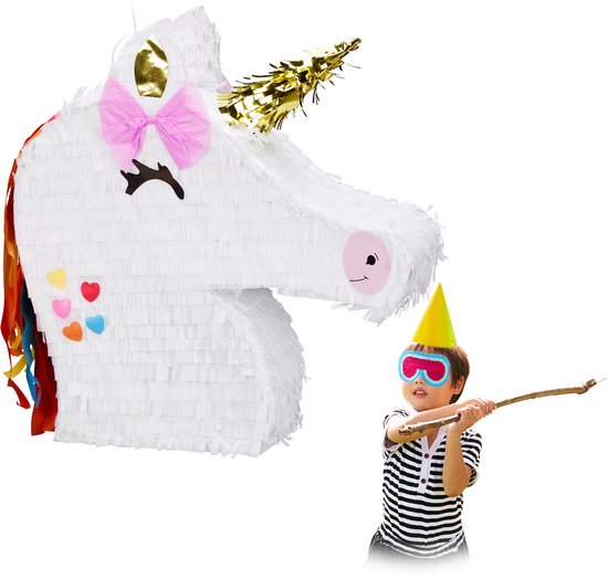 piñata eenhoorn - zelf vullen - verjaardag - meisjes