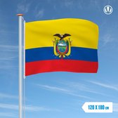 Vlag Ecuador 120x180cm