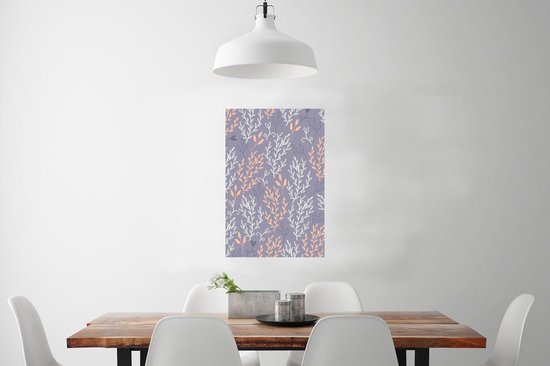 Motif branches avec feuilles 60x90 cm / Poster Fleurs