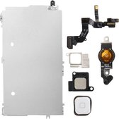 6 in 1 voor iPhone 5 LCD-reparatieaccessoires Onderdelenset (wit)