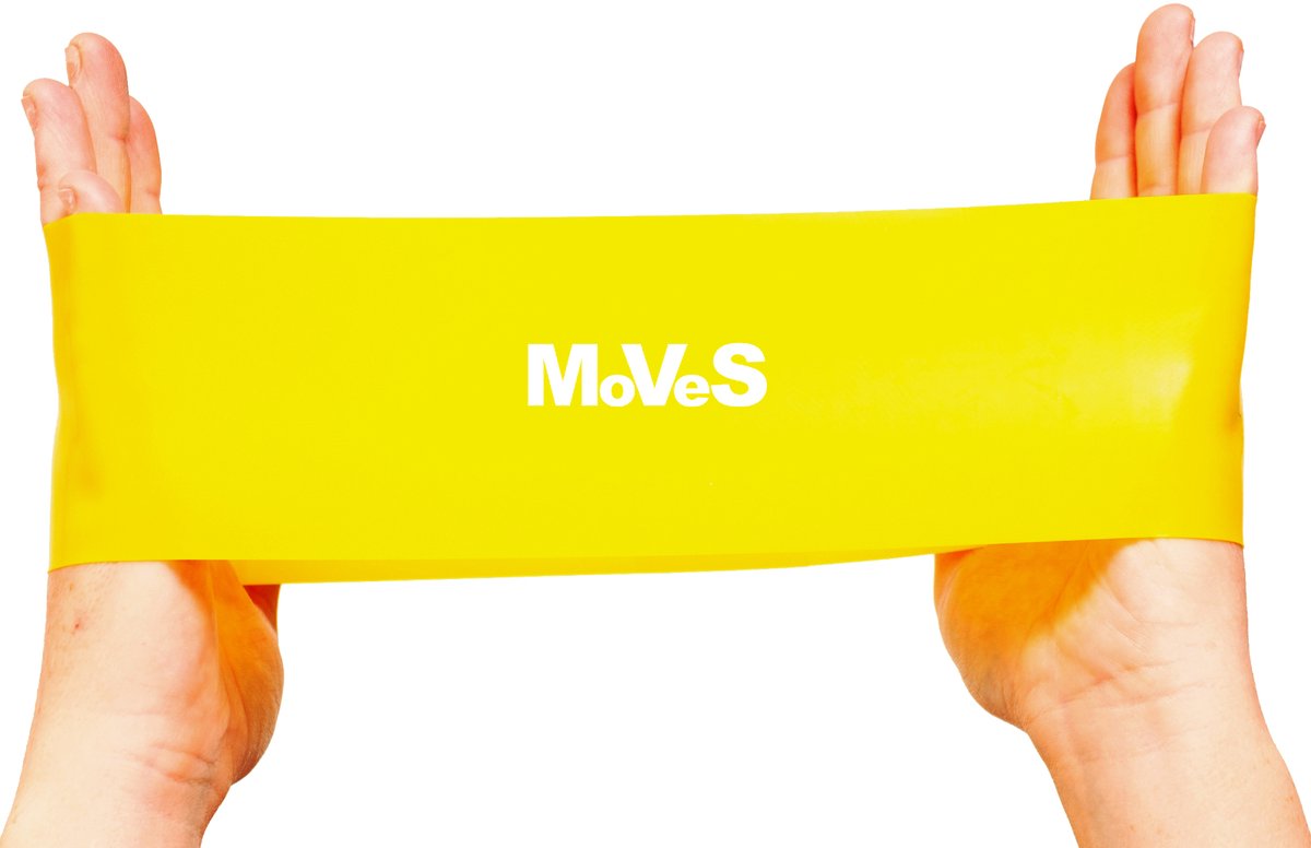 MoVeS Wide Loop | Light - Yellow | 30 x 7,5 cm (10-pack)
