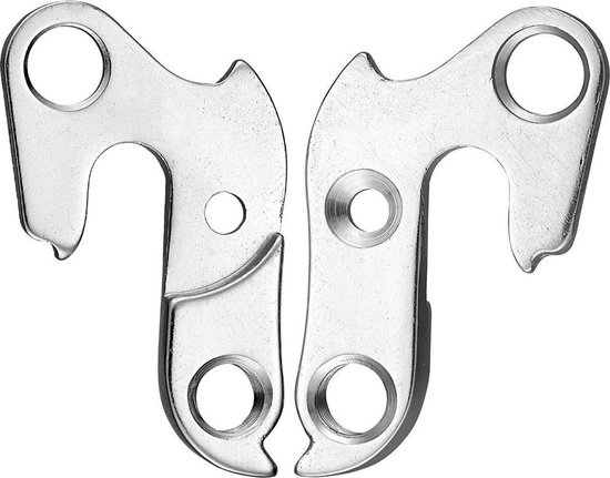 Pièce de dérailleur Marwi Union Patin arrière GH-133 avec jeu de vis M8x075 m - ARGENT