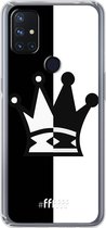 6F hoesje - geschikt voor OnePlus Nord N10 5G -  Transparant TPU Case - Chess #ffffff