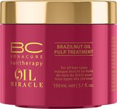 Schwarzkopf Bonacure Oil Miracle Brazilnut Masker 150ml - Haarmasker droog haar - Haarmasker beschadigd haar