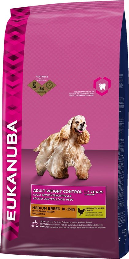 Eukanuba hondenvoer  Adult weight control