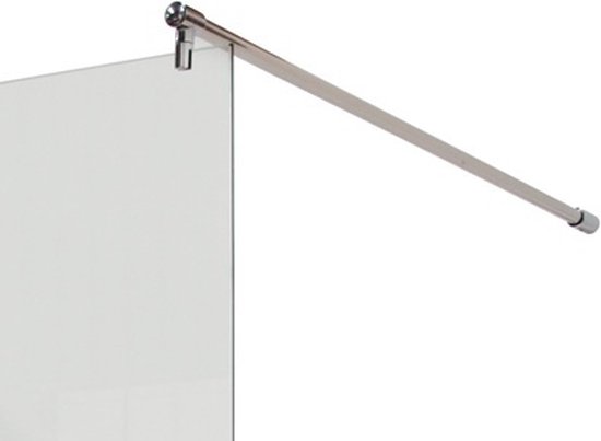 WOON-DISCOUNTER.NL - Stabilisatiestang compleet 120 cm 8 mm - Chroom - 991001-8mm