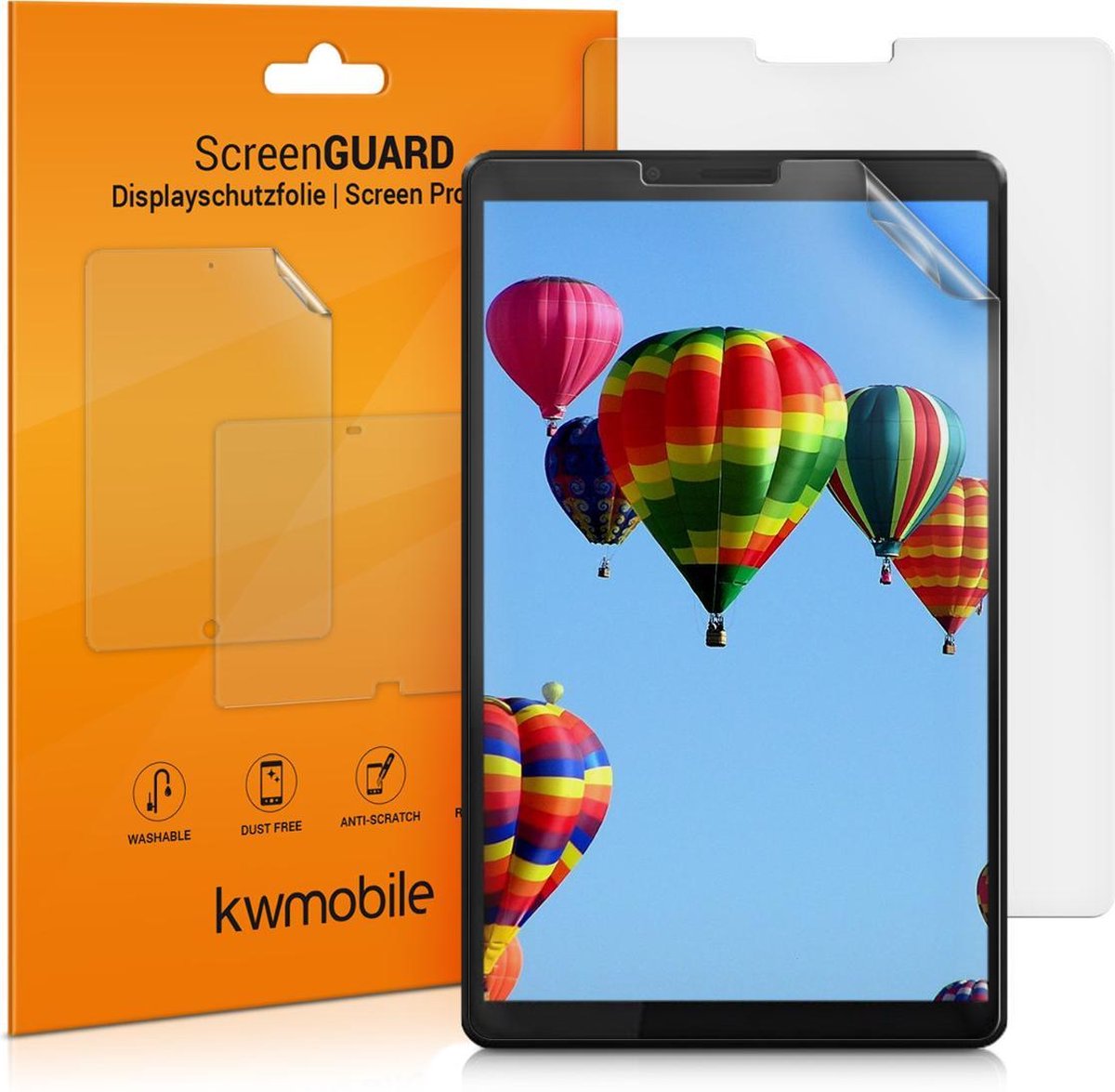 kwmobile 2x screenprotector geschikt voor Lenovo Tab M7 (2. Generation) - beschermfolie voor tablet