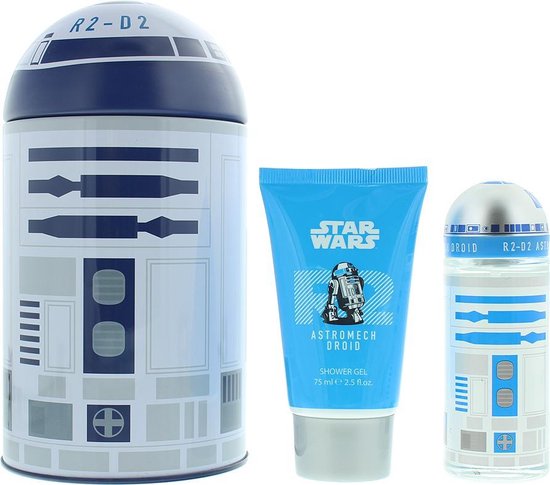 Coffret cadeau Stars Wars R2D2 avec eau de toilette 50 ml + gel douche 75  ml en étain... | bol.com
