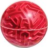 Afbeelding van het spelletje I-total Hersenkraker Doolhofbal Junior 10 Cm Transparant/rood