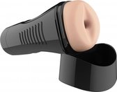 SLT Self Lubrication Easy Grip Masturbator XL Anus voor Soepele Penetratie Dankzij Zelfvoorzienend Glijmiddel - beige