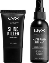 NYX Professional Makeup Prime & Set Duo - Make-up geschenkset