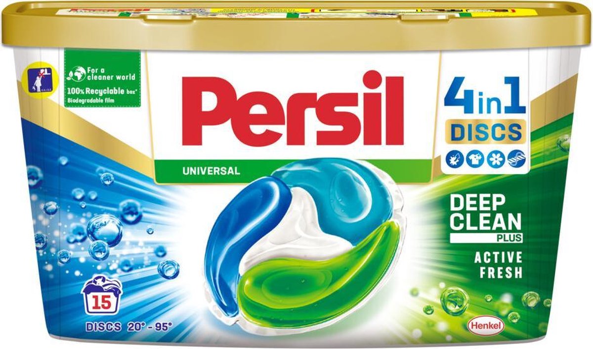 Persil Wasmiddelcapsules Discs Universal 15 stuks