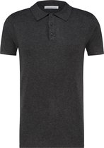Purewhite -  Heren Regular Fit  Essential Trui  - Grijs - Maat S