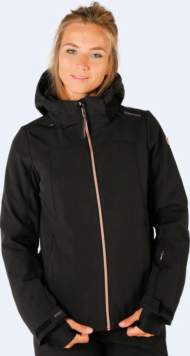 Brunotti Aries Wintersportjas Vrouwen Maat XL Black bol