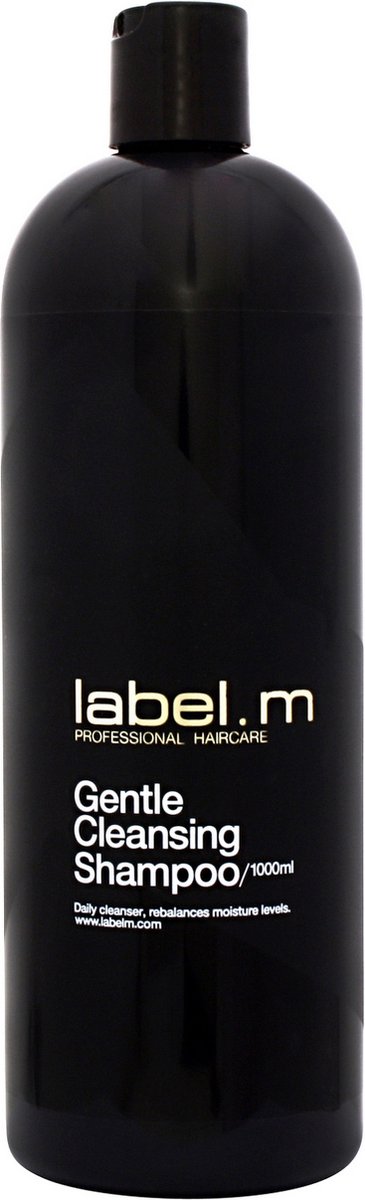 Label.M Gentle Cleansing Shampoo-1000 ml - vrouwen - Voor Dik haar