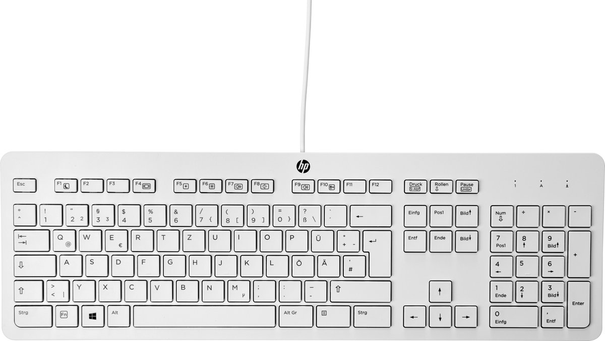 HP USB Business plat (grijs) toetsenbord