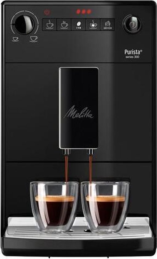 Melitta Purista Pure Black - Koffiezetapparaat F230-002