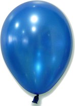 GLOBOLANDIA - 100 metallic blauwe ballonnen