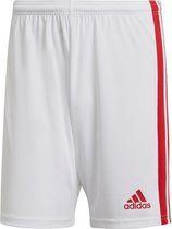 adidas - Squadra 21 Shorts - Voetbalbroekje - M - Wit