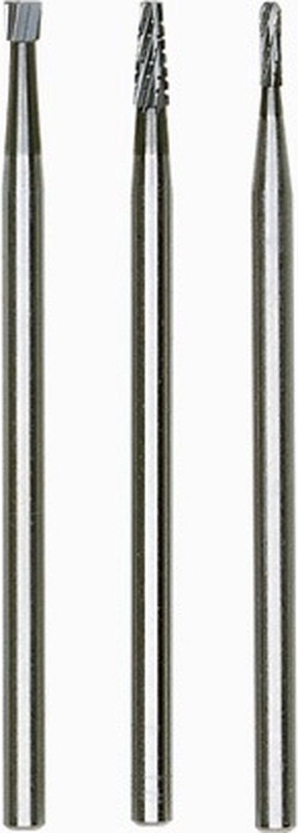 Proxxon - freesset 3-delig (Cil., Kegel, Rol) - modelbouwsets - Bewerken en vormgeven