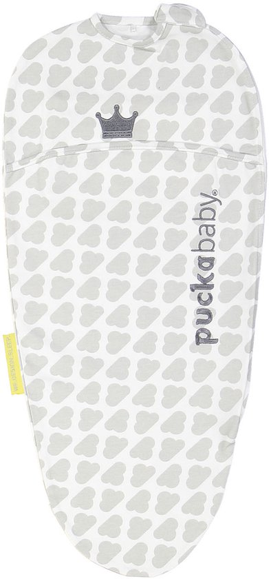 Puckababy inbakerslaapzak Original Piep 0-3 maanden - Sheep Clouds