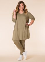 YESTA Arnika Tregging - Khaki - maat 5(58/60)