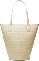 Isabel Bernard Femme Forte Dames HandtasShopper Leer - beige