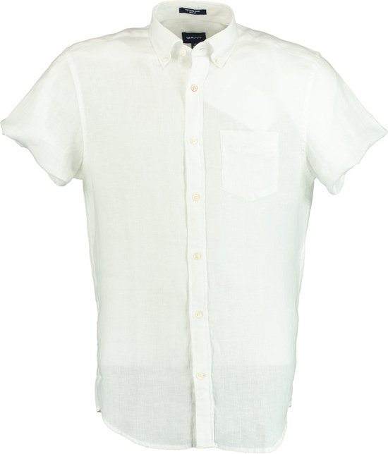 Gant 3012421 Casual overhemd met korte mouwen - Maat M - Heren