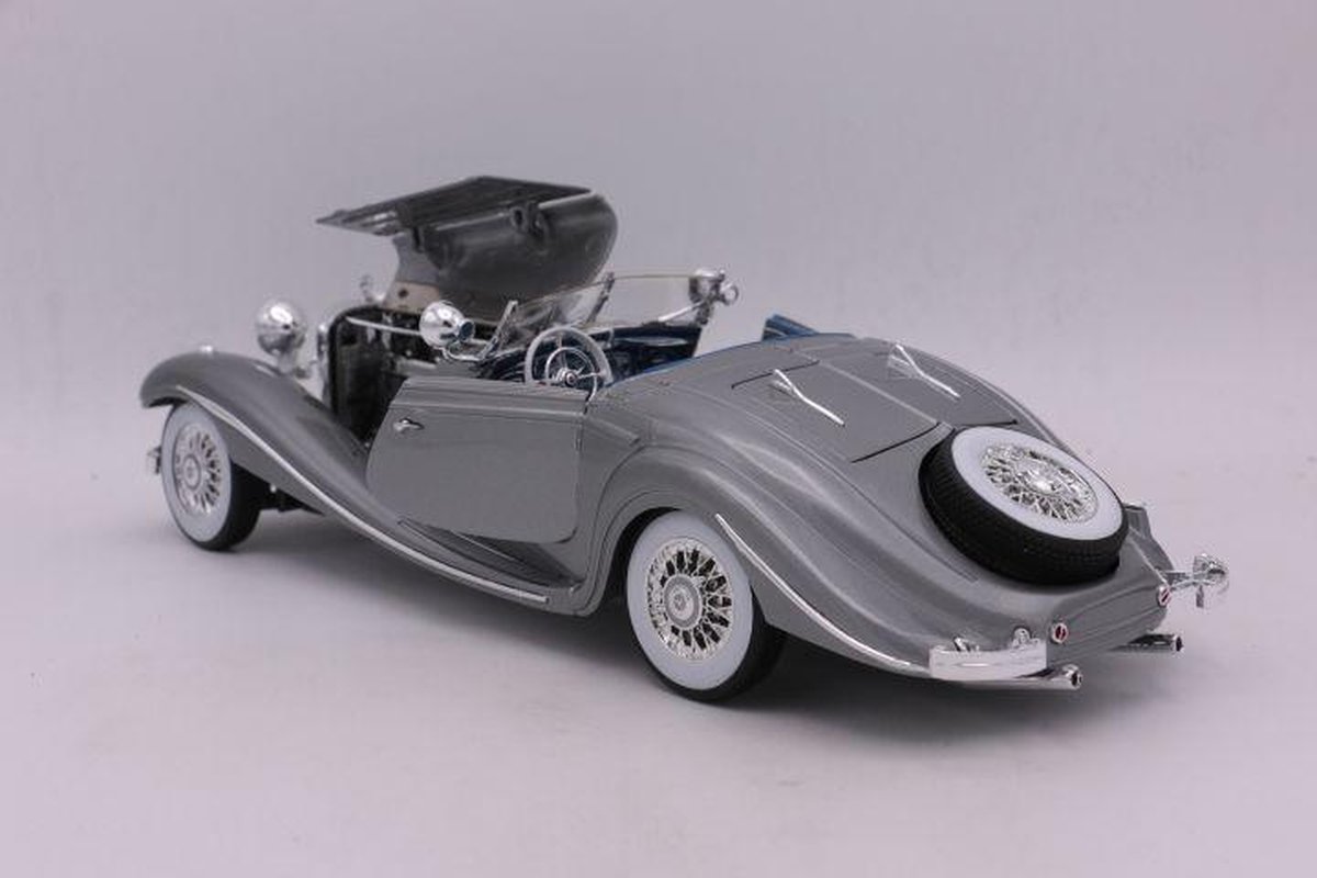 Modelauto Mercedes 500K Special Roadster 1:18 - speelgoed auto schaalmodel — afbeelding 13