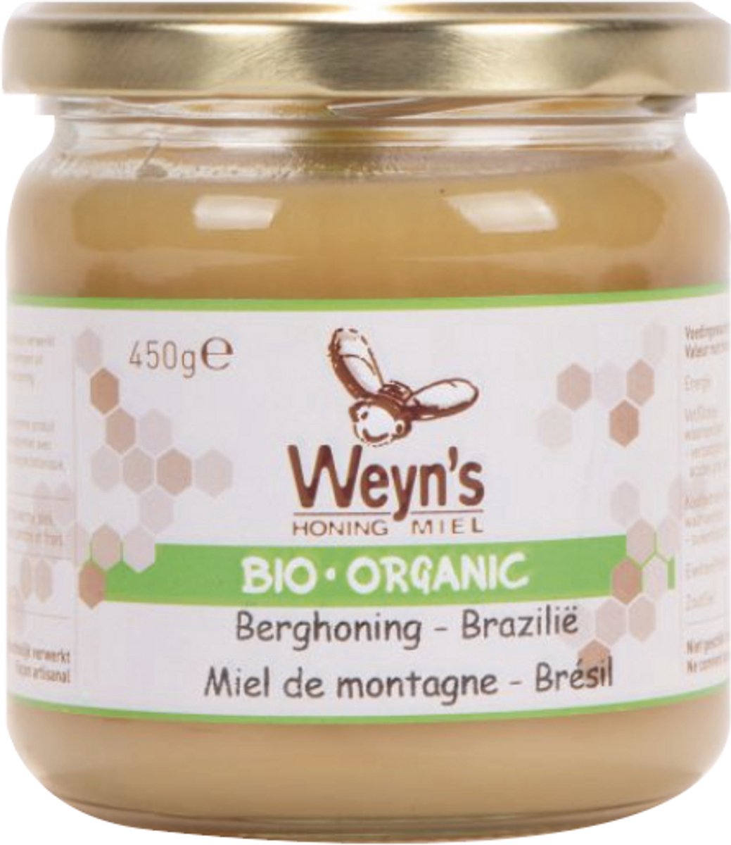 Biologische Berghoning - 450g - Weyn's - Honingpot