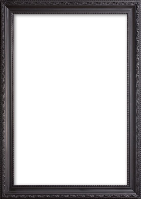 Barok Lijst 50x70 cm Zwart - Franklin | bol.com
