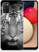 Mobiel Case Geschikt voor Samsung M02s | Geschikt voor Samsung Galaxy A02s GSM Hoesje Tijger
