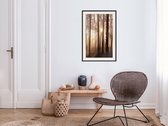 Artgeist - Schilderij - Morning In The Forest - Multicolor - 40 X 60 Cm