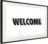 Artgeist - Schilderij - Welcome - Multicolor - 90 X 60 Cm