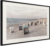 Poster - Baltic Beach Chairs-90x60