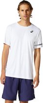 Asics - Court Men SS Tee - Tennis Shirt - XXL - Wit